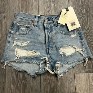 Women’s Levi’s 501 high rise shorts